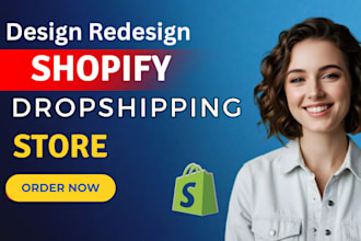 create and setup a high converting shopify store with expert web design
