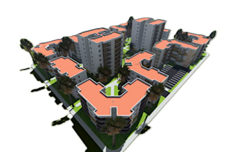 model and do  exterior and interior renders