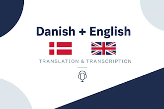 localize and adapt content from danish to english and vice versa