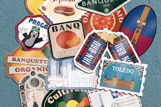 create custom stickers designs