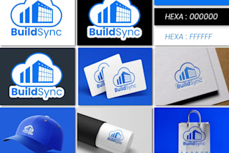provide unique industrial and contraction logo for your business
