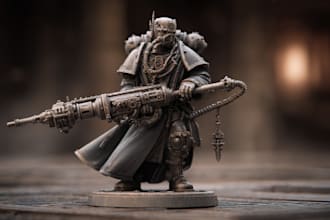 create warhammer 40k art