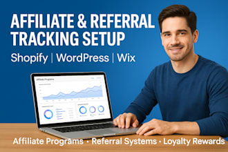 set up affiliate loyalty program, tracking referral system affiliate website