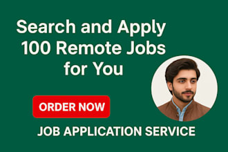 search and apply 100 remote jobs for you