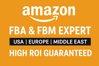 grow your amazon fba fbm business in US, europe and middle east