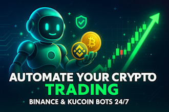 build crypto bot trading automation binance bot kucoin API day trading bot
