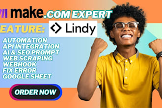 setup make com automation fix make scenario vapi n8n automation make com expert