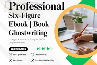 ghostwrite professional ai ebooks and book writing