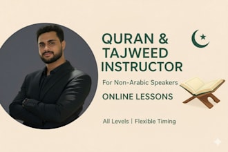 teach arabic and quran with tajweed online