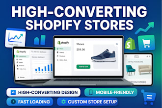 set up shopify one product store niche store or sales landing page