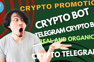 do telegram organic promotion ,increase telegram subscribers