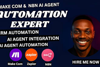 fix make com automation error crm automation n8n workflow ai agent make scenerio
