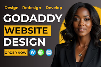 godaddy website design godaddy website redesign develop godaddy website