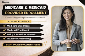 do medicare and medicaid provider enrollment, credentialing and policy manuals