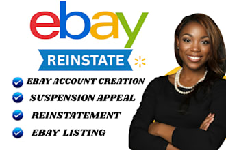 write ebay suspension appeal letter and plan of action