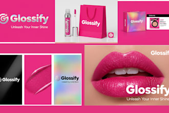 design logo, brand identity design, and full branding kit