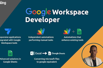 develop appsheet applications and google workspace automations