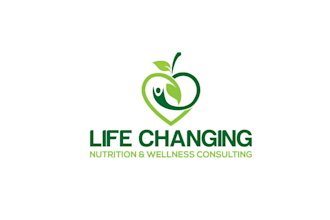 design a modern and professional nutritionist logo