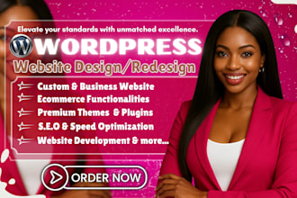design clean wordpress website with divi, elementor, acf, beaver, avada, betheme