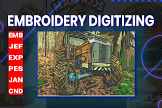 do professional embroidery digitizing for just one hour