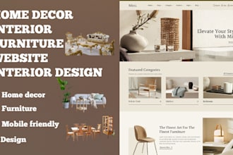 build furniture store shopify store furniture website home decor furniture
