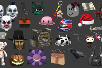 create custom roblox ugc, game characters, and bundles