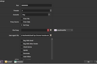 custom reddit bot,mass report bot,remove bot,tiktok bot,comment bot,uploader bot
