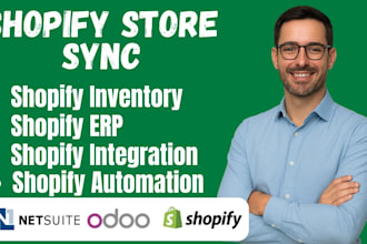 shopify stock sync shopify inventory shopify erp  inventory sync netsuite odoo