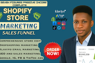 promote shopify store, shopify marketing, sales funnel to boost shopify sales