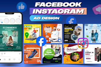 design social media posts,facebook ad image,instagram design