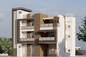 make 3d design of your building