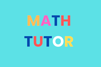 be your kids online math tutor, math helper