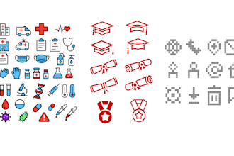 make customized icon set for you