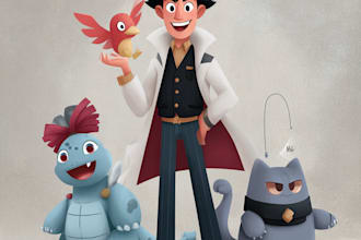 draw you as a pokemon trainer