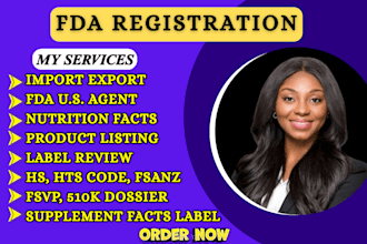 provide hs hts codes, import export, customs tariffs, supplement facts labels