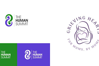 design non profit charity mother care foundation logo