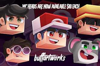 create minecraft avatar for youtube or discord