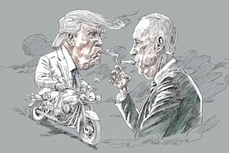 create funny political cartoons