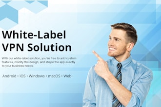 help you launch your own branded VPN service with a white label solution