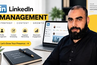 do linkedin management as a professional manager