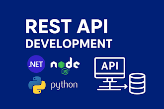 build a rest API in dotnet or nodejs