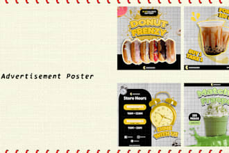 design eye catching custom posters in any field