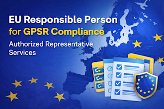 be your eu responsible person under gpsr eu authorized representative