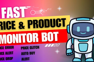 build price glitch bot, price error bot, discord alert bot, product monitor bot