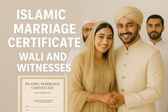 officiate your islamic nikah and wedding ceremony online