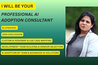 ai strategy, adoption plan and custom ai roadmap for your business