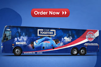do any kind of creative and professional bus wraps for you