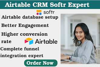 setup airtable database design softr client portal webapp automation expert