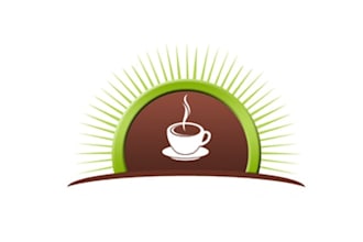 design high definition coffee shop logo
