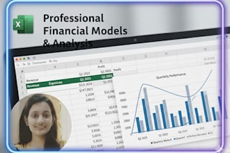 create accurate business financial models with 5 years of experience